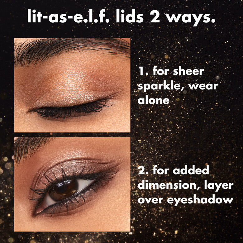 DazzleGlow Ultra-Fine Glitter Eyeshadow