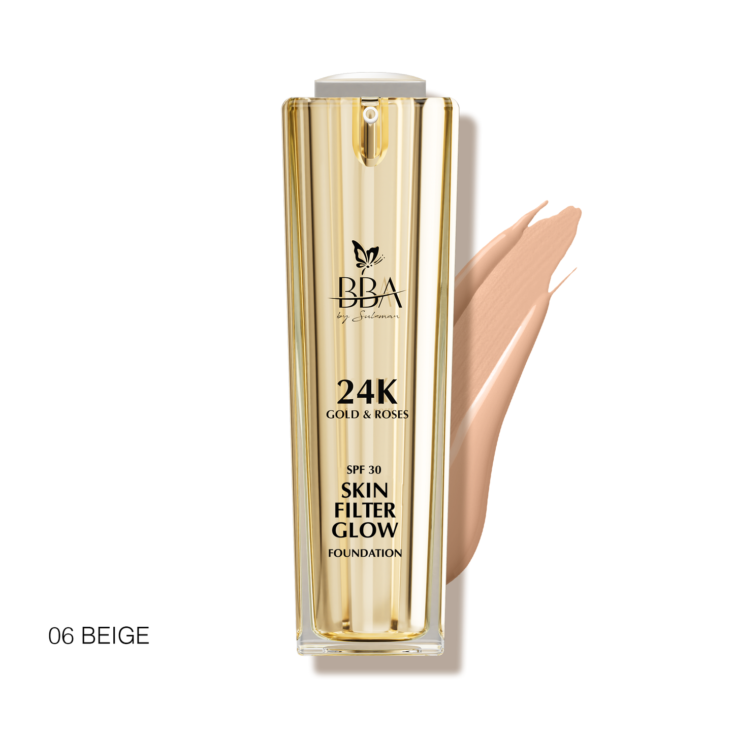 24K Gold & Roses – Skin Filter Glow Foundation SPF 30