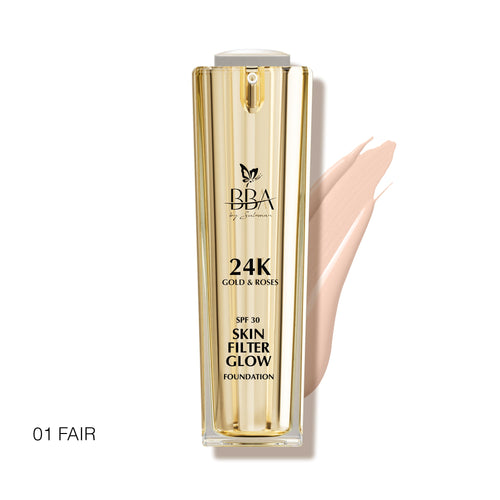 24K Gold & Roses – Skin Filter Glow Foundation SPF 30