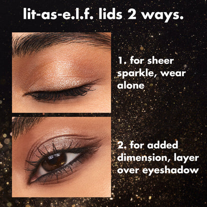 DazzleGlow Ultra-Fine Glitter Eyeshadow