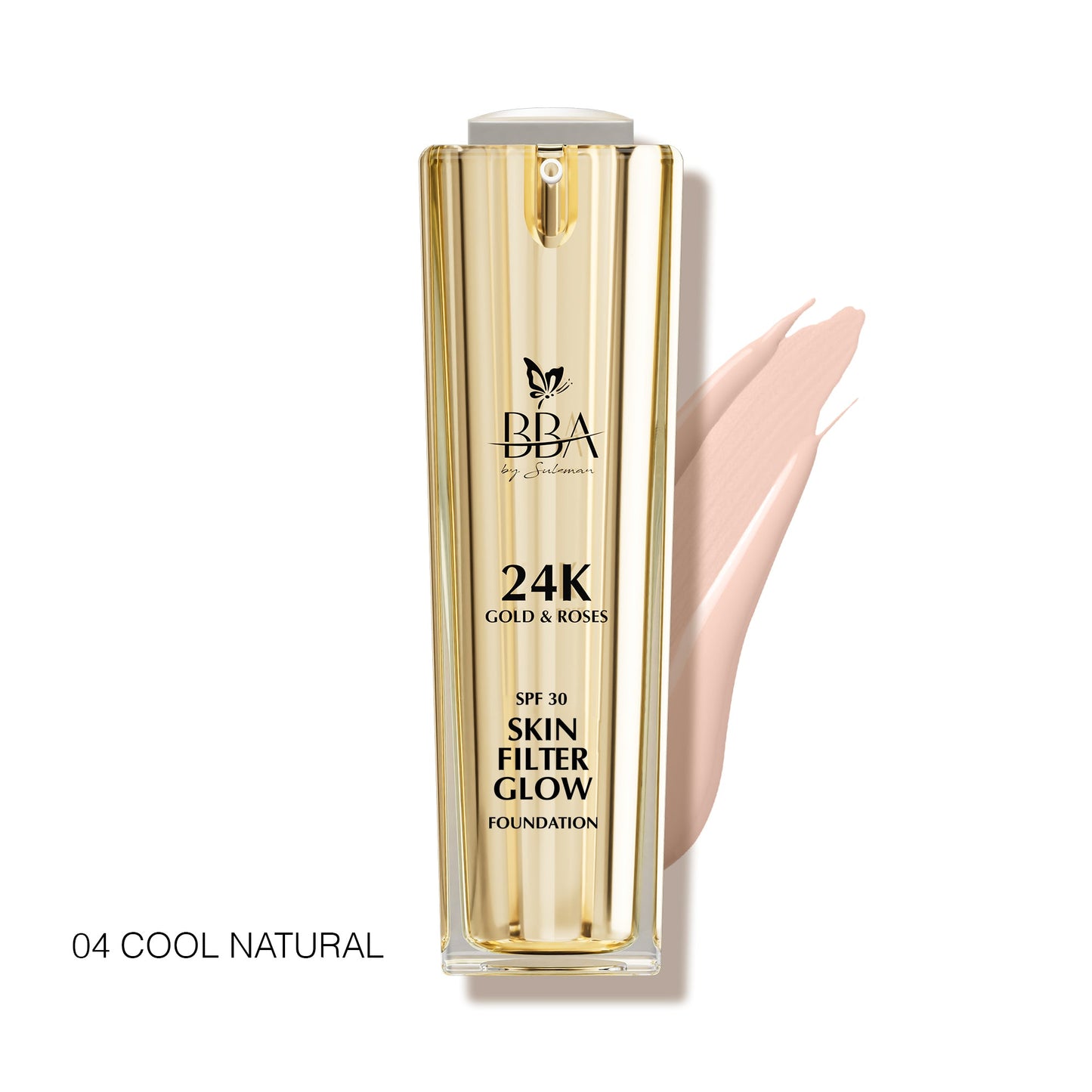 24K Gold & Roses – Skin Filter Glow Foundation SPF 30