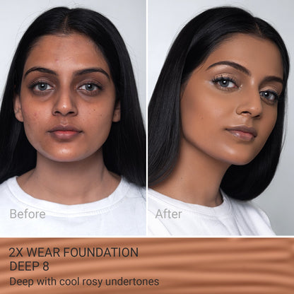 2X Wear – Long-Lasting Matte Foundation