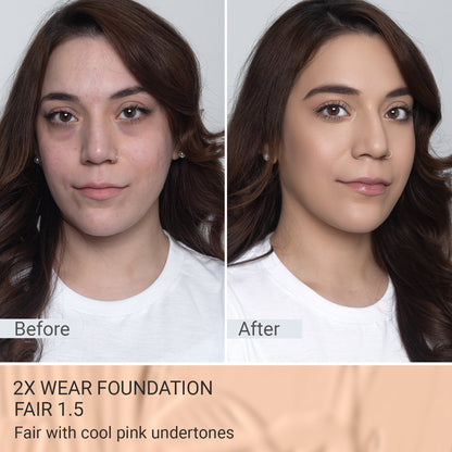 2X Wear – Long-Lasting Matte Foundation
