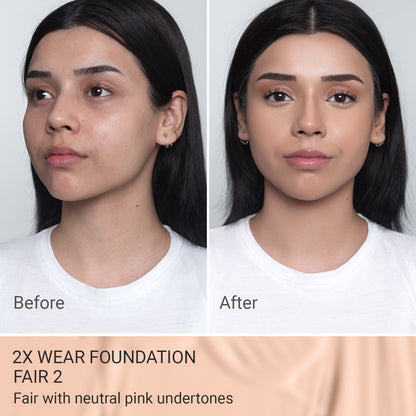 2X Wear – Long-Lasting Matte Foundation