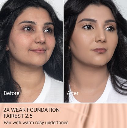 2X Wear – Long-Lasting Matte Foundation