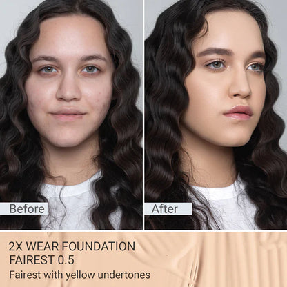 2X Wear – Long-Lasting Matte Foundation