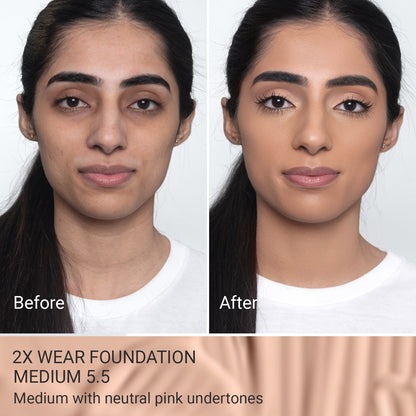 2X Wear – Long-Lasting Matte Foundation